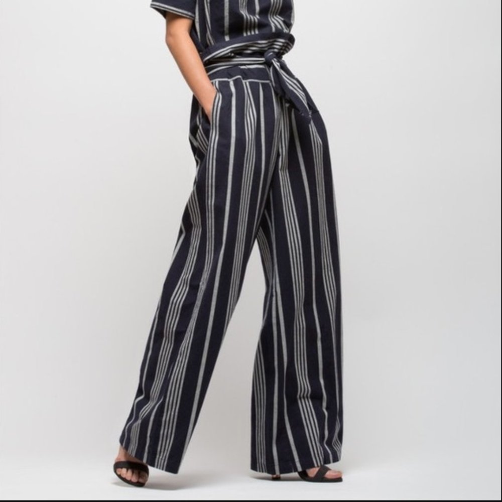 Ace and Jig Paperbag Pant in Selvedge - Size small